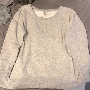 Grey Active Crewneck